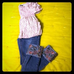 Girls shirt and pants